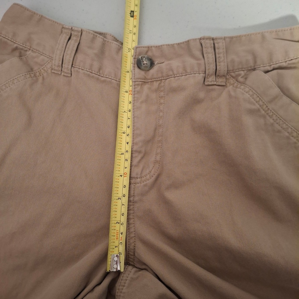 Natural Reflections Women's Khaki Twill‎ Utility Pants Size 8 - Picture 8 of 9
